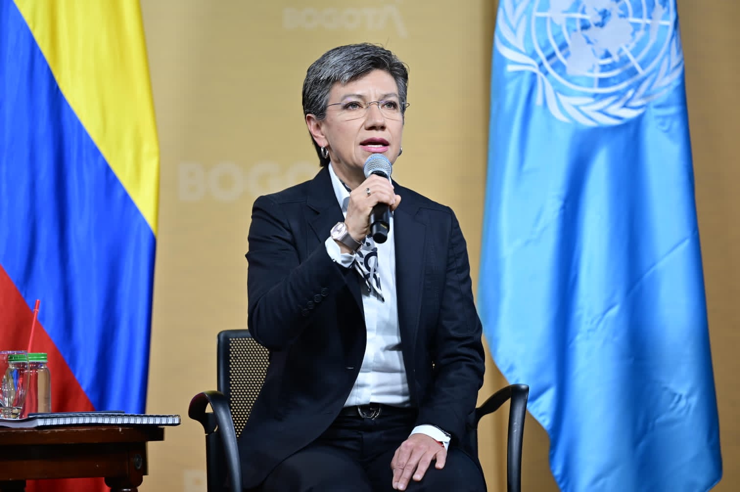 La alcaldesa de Bogotá, Claudia López, asegura que el pico de contagios por ómicron en Bogotá será en febrero. Foto: Getty Images