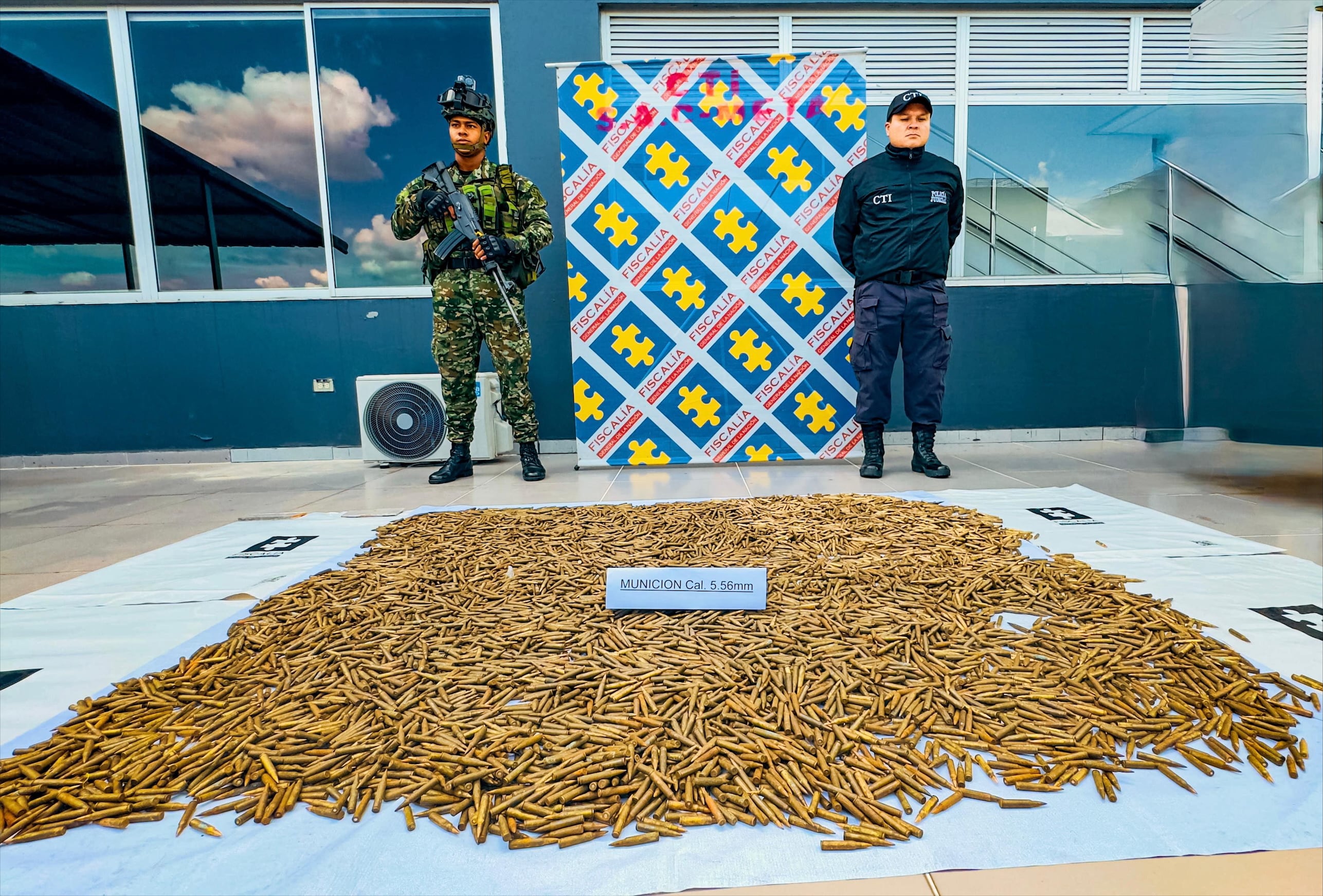 Ejército localizó  más de 11 mil unidades de munición a peligroso cabecilla del Clan del Golfo