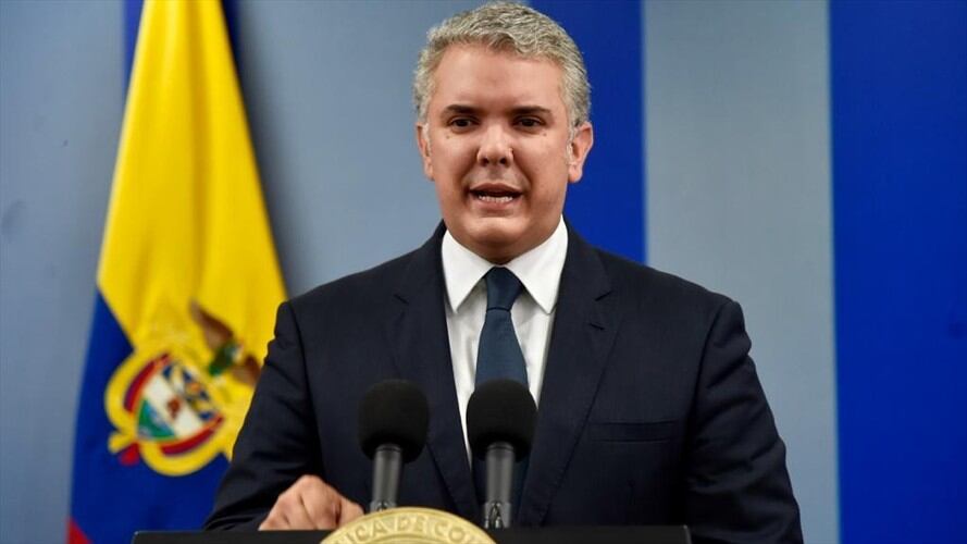 Duque: “actos de vándalos no representan el espíritu de los marchantes colombianos”. Foto: presidencia