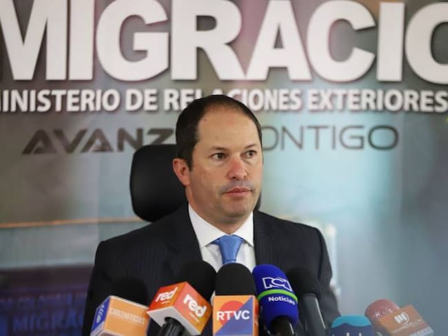 Juan Francisco Espinosa, director de Migración Colombia. Créditos: Colprensa