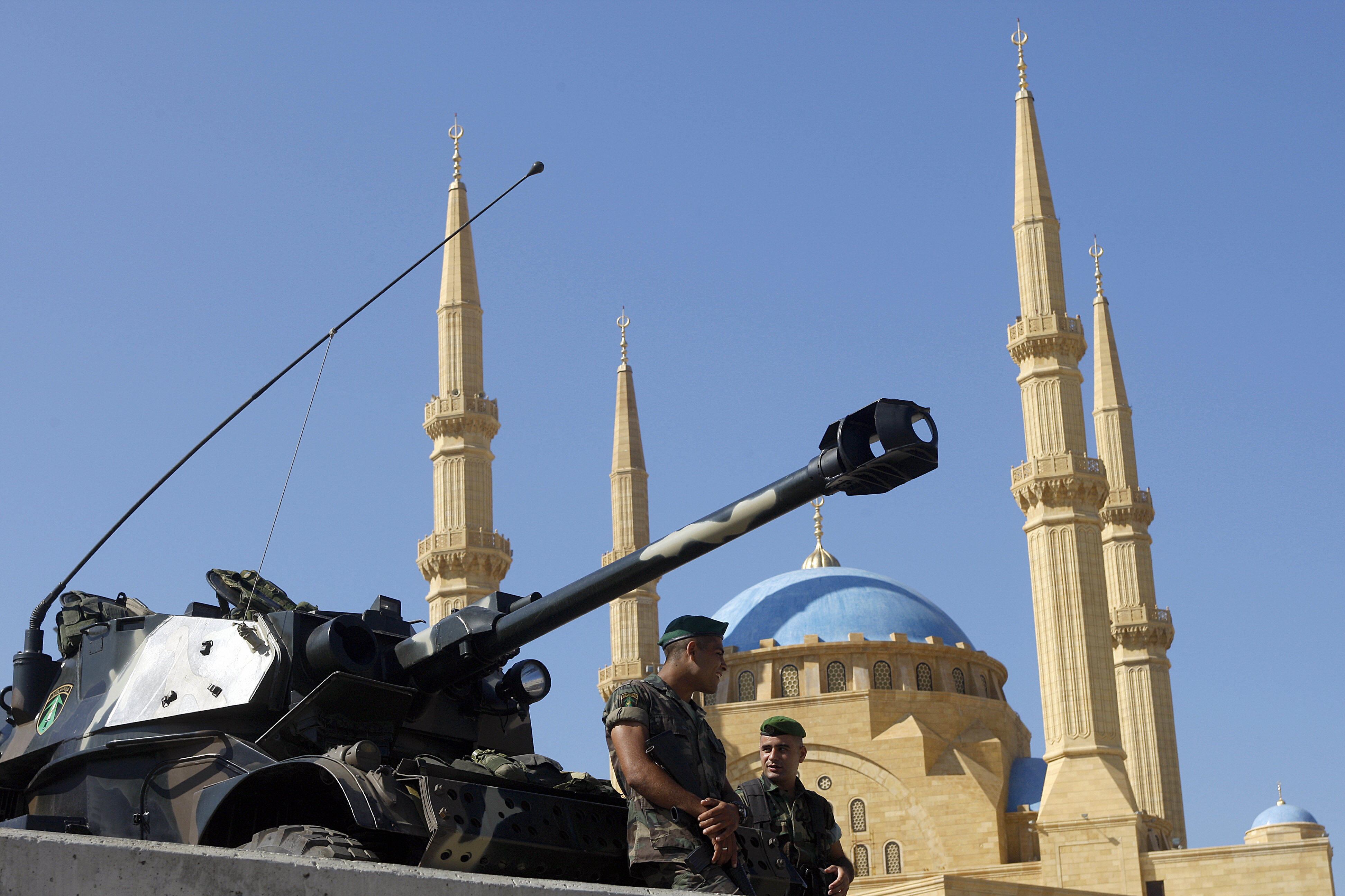 Ejército del Líbano. Foto: JOSEPH BARRAK/AFP via Getty Images.