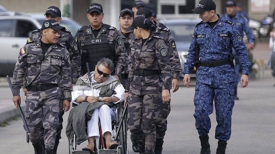 Jesús Santrich ya tiene activo su esquema de protección . Foto: Colprensa