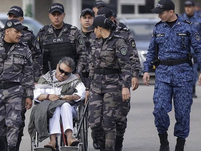 Jesús Santrich ya tiene activo su esquema de protección . Foto: Colprensa