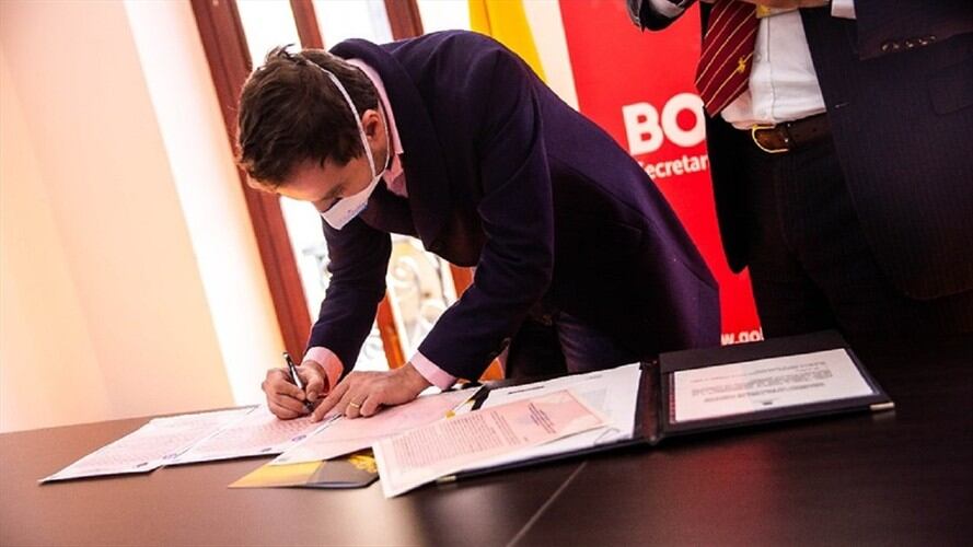 secretario de Gobierno de Bogotá, Luis Ernesto Gómez. Foto: Colprensa