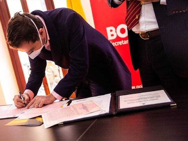 secretario de Gobierno de Bogotá, Luis Ernesto Gómez. Foto: Colprensa