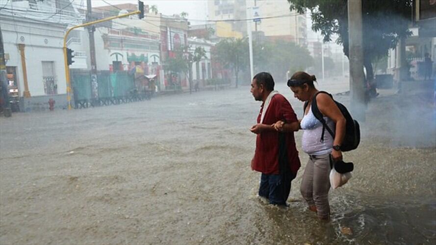 A 700 se eleva la cifra de familias afectadas por las lluvias en el sur de Córdoba. Foto: Colprensa
