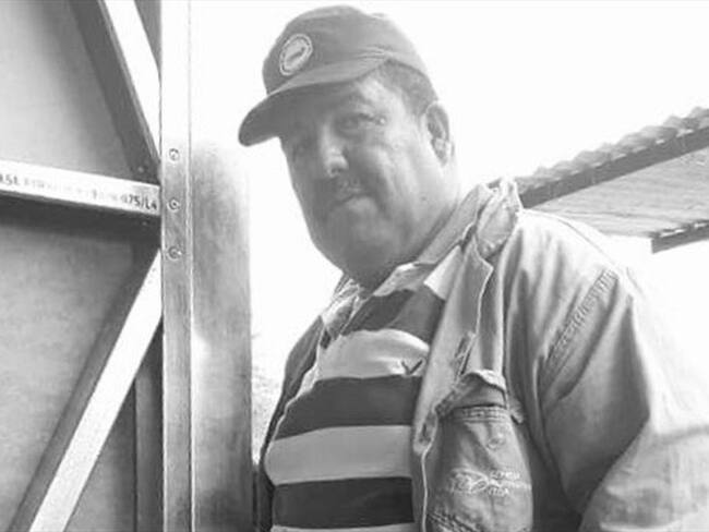 La víctima fue identificada como José Gustavo Arcila Rivera, miembro de la Asociación Campesina . Foto: Cortesía