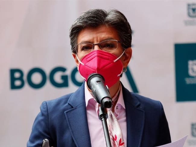 Claudia López, alcaldesa de Bogotá. Foto: Colprensa - Cortesía Alcaldía de Bogotá
