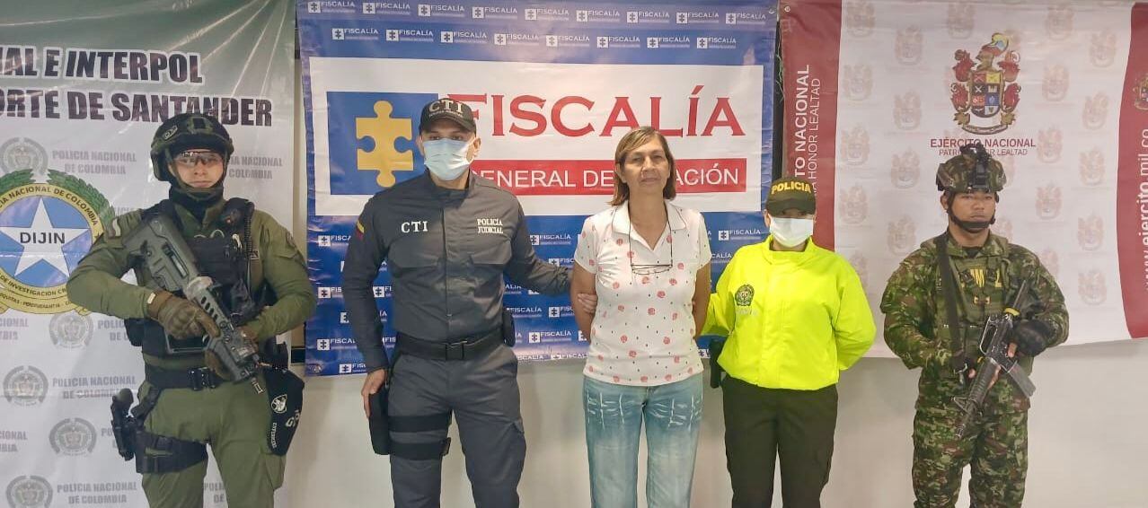 Flor Alba Caballero, alias "La Profe. / Foto: Ejército Nacional.