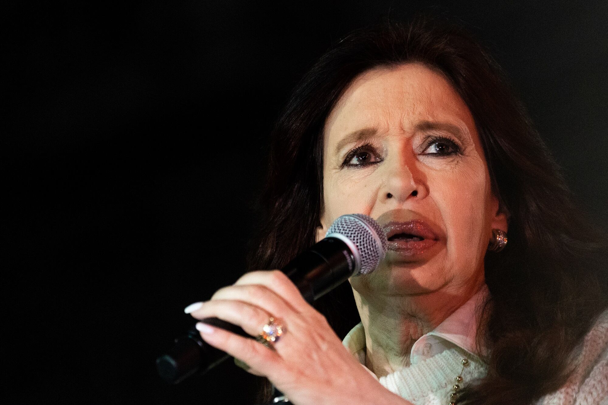 Cristina Fernández de Kirchner. (Photo by Tomas Cuesta/Getty Images)