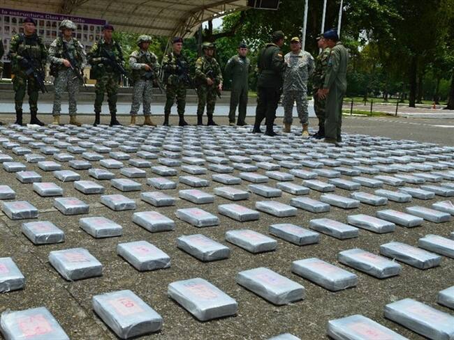Más de 200 toneladas de cocaína han sido incautadas durante campaña Orión . Foto: Colprensa