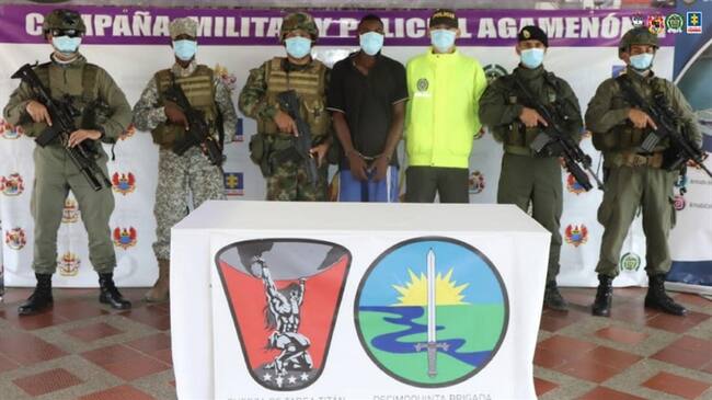 La acción violenta estaría relacionada con el denominado ‘plan pistola’ ordenado por los máximos cabecillas del grupo armado ilegal. Foto: Fiscalía General de la Nación