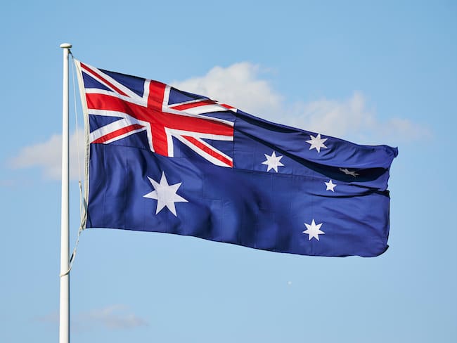 Bandera de Australia.