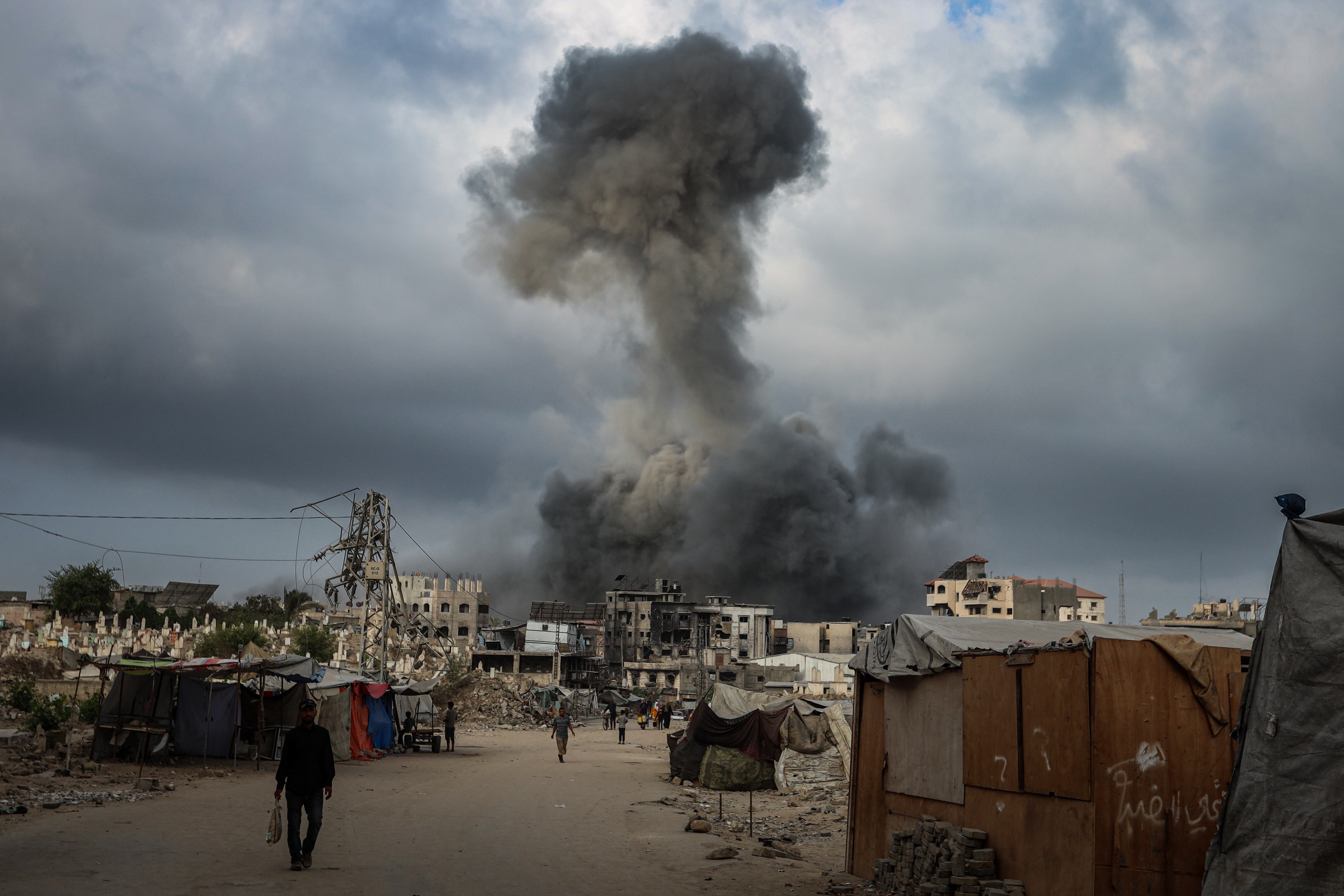 Foto por Hamza Z. H. Qraiqea/Anadolu via Getty Images