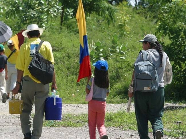Edgar Garcés, secretario del Interior de Córdoba, habló en Sigue La W sobre la crisis humanitaria en Montería por el desplazamiento masivo. . Foto: Colprensa