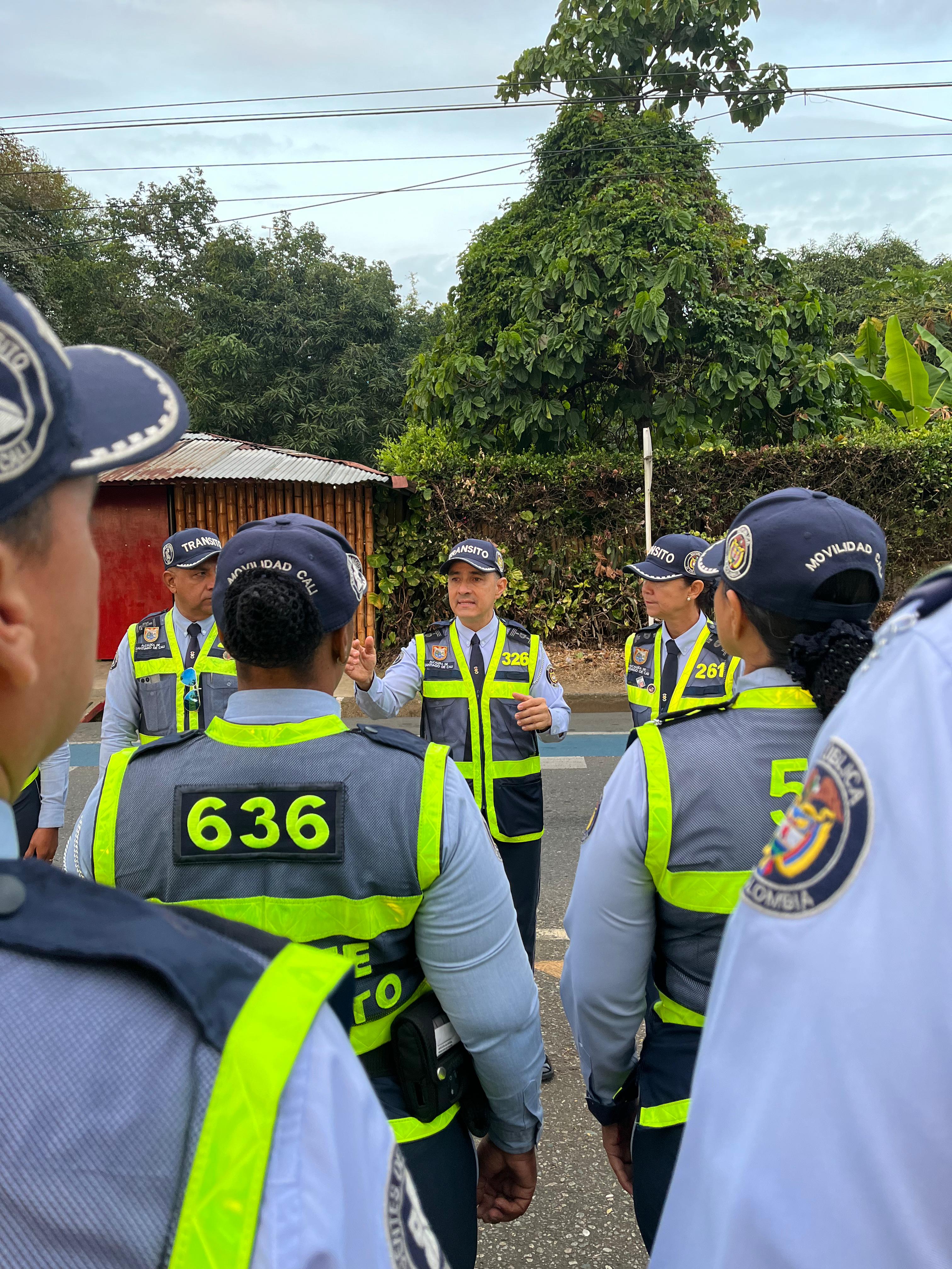 En lo corrido del año se han registrado al menos nueve ataques contra agentes de tránsito en Cali. Foto: Secretaria de Movilidad.