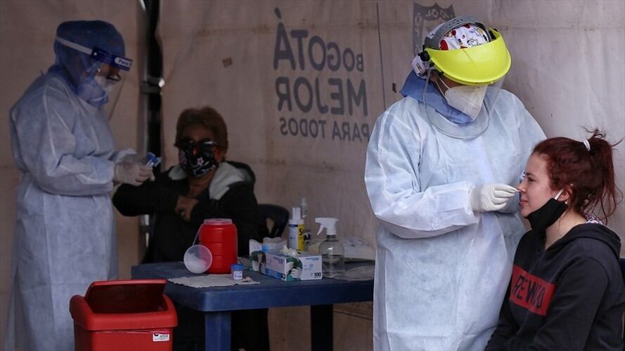 Casos de COVID-19 en Colombia. Foto: Colprensa