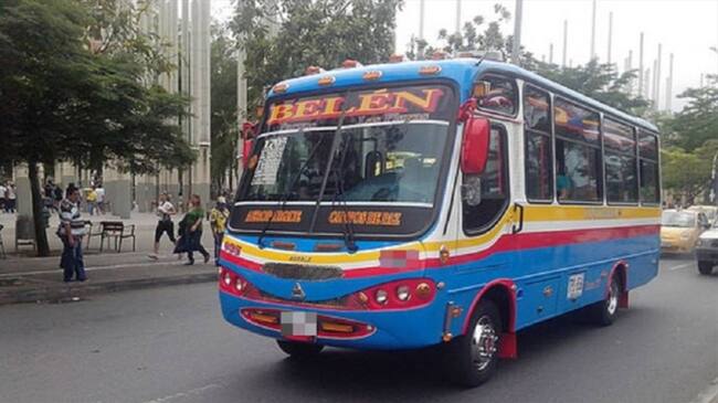 Empresa de buses de Medellín. Foto: Cortesía