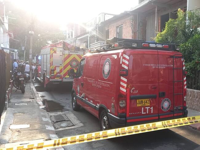 La emergencia ocurrió en la mañana de este viernes. Foto: Bomberos.