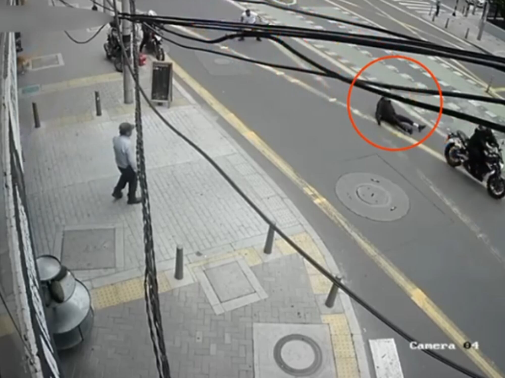 Video: ciudadanos frustran robo de más de 80 millones de pesos en la localidad de Suba, en Bogotá. Foto: captura de pantalla.