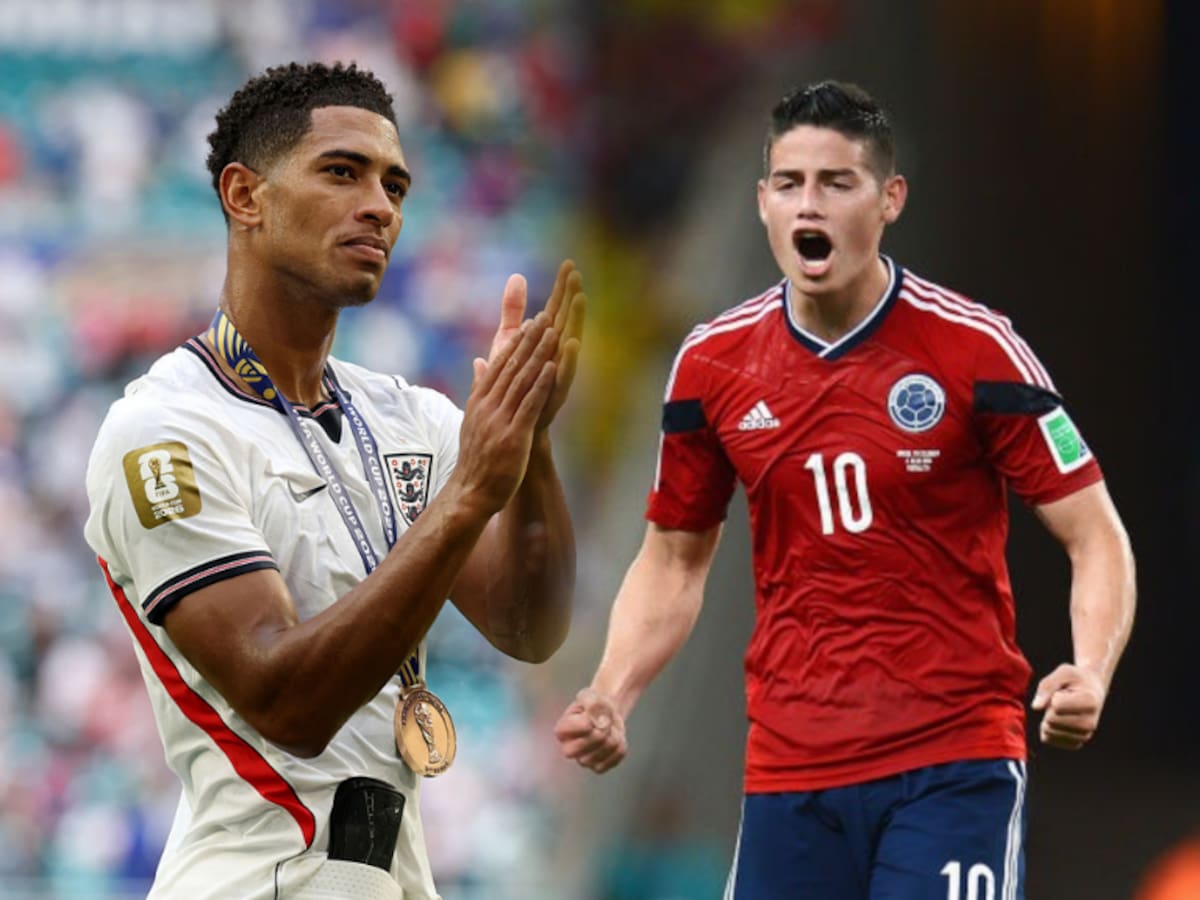 Jude Bellingham rompió el récord que ostentaba James Rodríguez en Mundiales de Fútbol