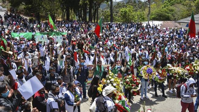 Las protestas también se llevarán a cabo para exigir que el Gobierno cumpla las medidas de protección especial . Foto: Cric