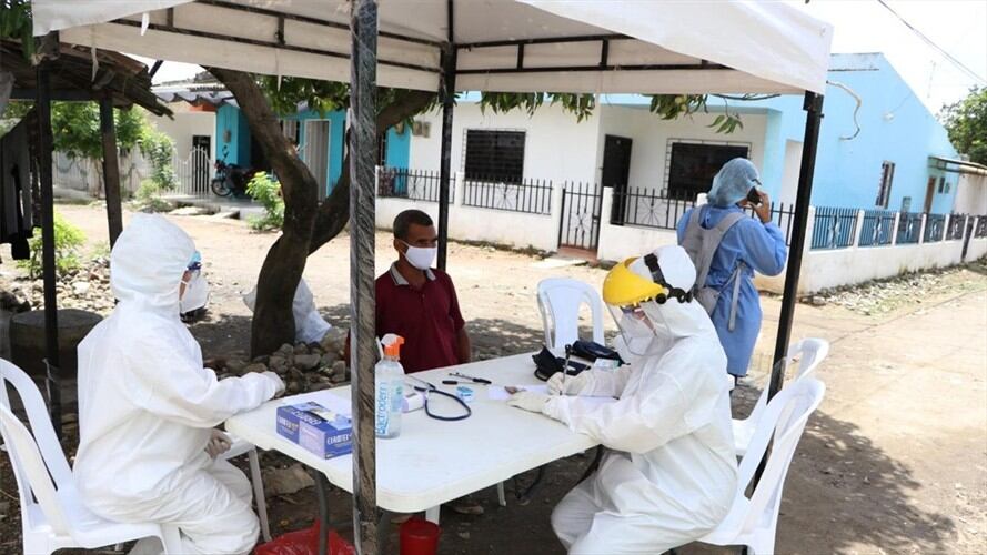 Extreman medidas en Montería para limitar la propagación del coronavirus. Foto: Cortesía