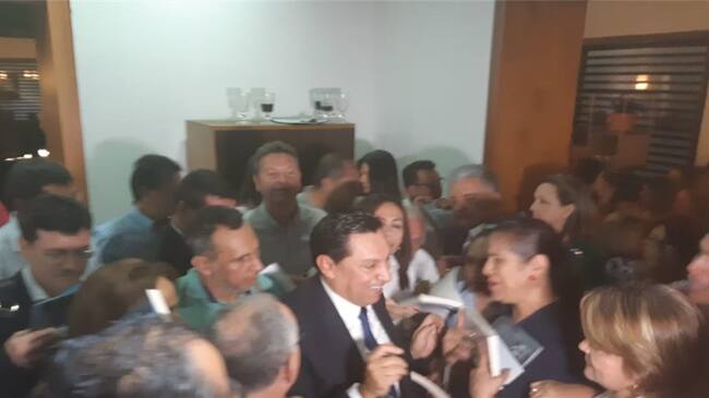 Diana Saray de Vanguardia, dijo que esa reunión nunca existió y le gustaría conocer las pruebas que tendría el ex mandatario.