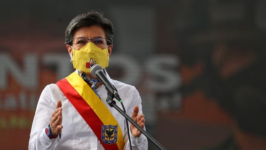 Claudia López . Foto: Colprensa-Sergio Acero