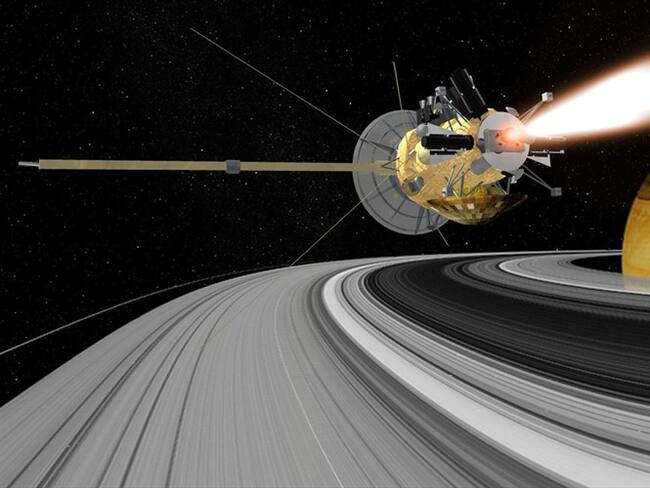 La Nasa confirmó que la sonda Cassiniconsiguió información sobre la presencia de gases en un punto del universo que jamás había sido explorado. Foto: Getty Images