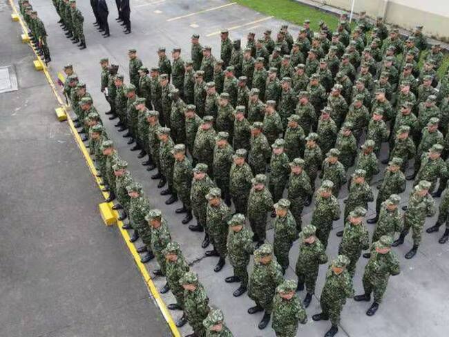 Soldados colombianos imagen de referencia. Foto: Suministrada.