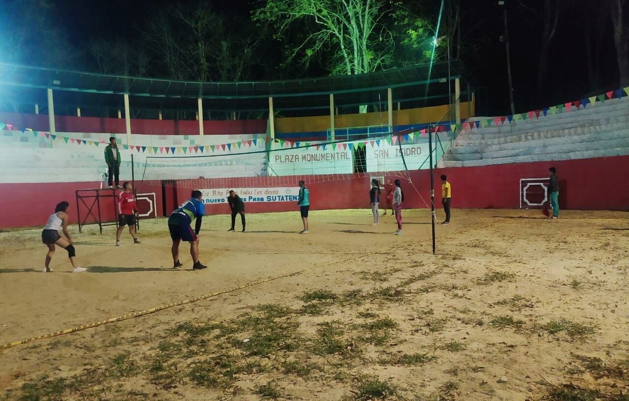 La Plaza de Toros de Sutatenza fue construida a finales de la década de los 70. Foto: Sutatenza. 