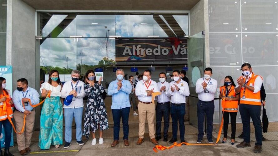Aeropuerto de Leticia Alfredo Vásquez Cobo. Foto: Presidencia de la República