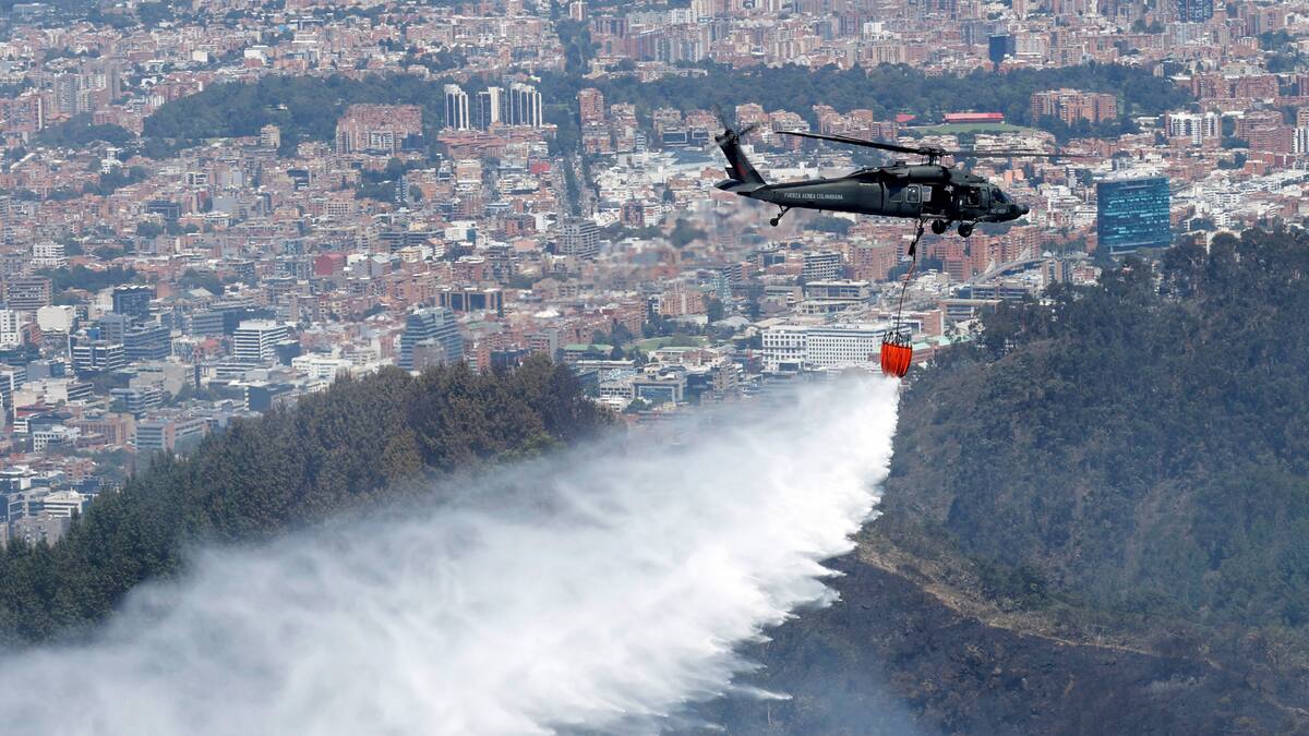 Galán confirma 12 hectáreas afectadas por incendio y señala que sería causado por fogata