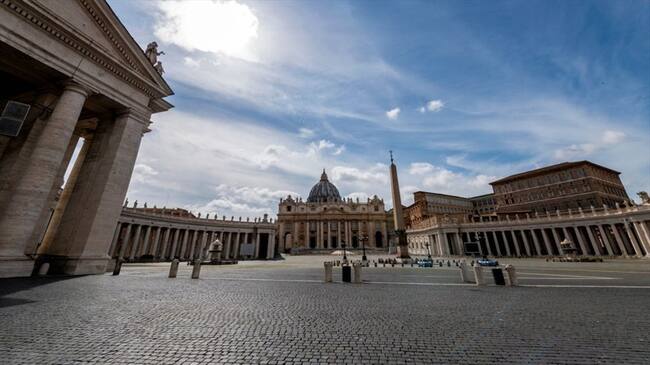 El lugar, ubicado en el Vaticano, fue cerrado por las medidas de confinamiento para evitar la propagación del coronavirus.. Foto: Getty Images