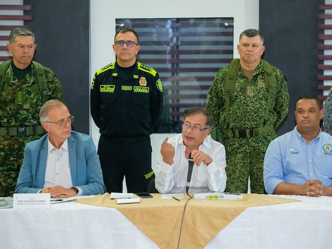 Consejo de Seguridad de Gustavo Petro. Foto: Presidencia