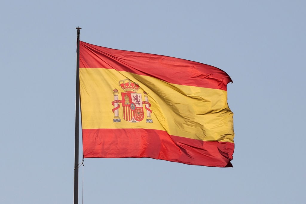 Bandera de España. Foto: Getty Images.