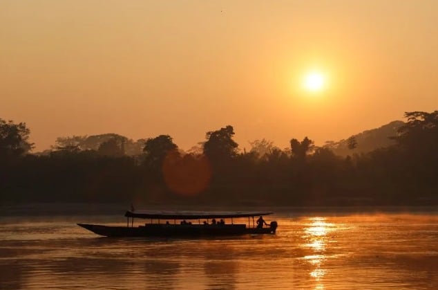 Río Putumayo imagen de referencia. Foto: Colombia, el país de la belleza página web.