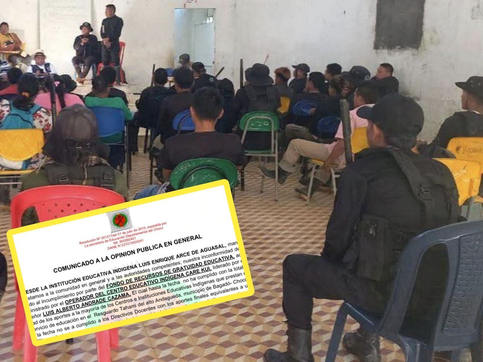 Comunidades indígenas cerrarían la Vía Panamericana por incumplimientos (foto suministrada redes sociales)