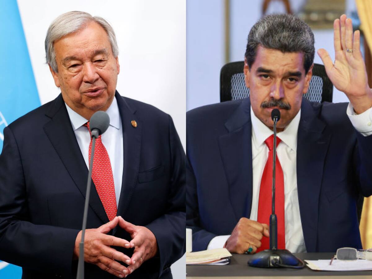 Antonio Guterres le expresó a Nicolás Maduro su “preocupación” ante situación en Venezuela