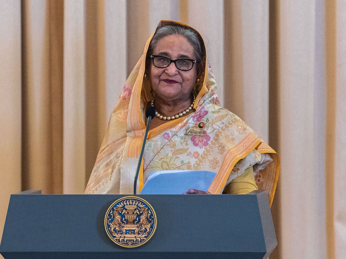 Pena de muerte para la ex primera ministra de Bangladés por la represión de los disturbios de 2024