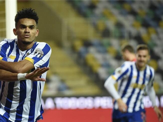 Golazo de Luis Díaz en la copa de Portugal. Foto: MIGUEL RIOPA/AFP via Getty Images