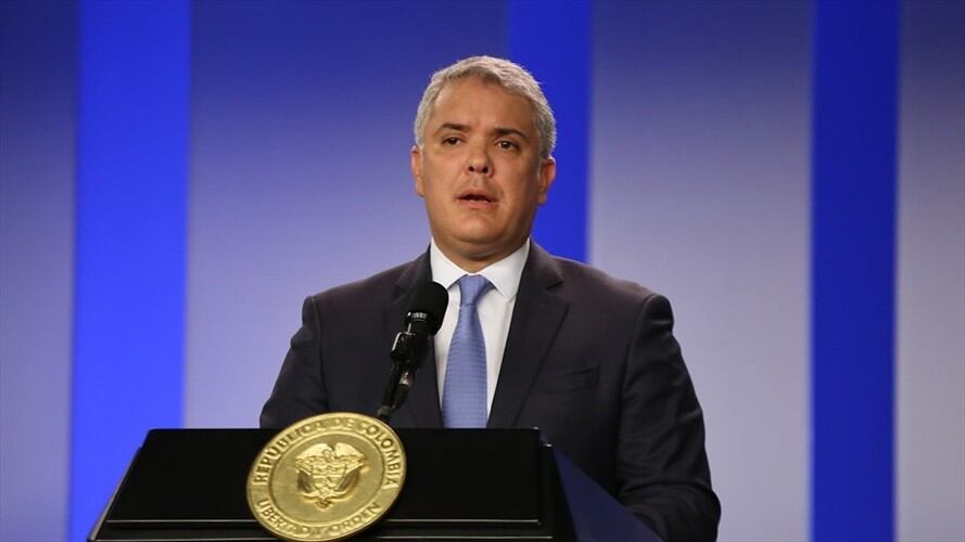 Presidente Iván Duque. Foto: Colprensa - Álvaro Tavera