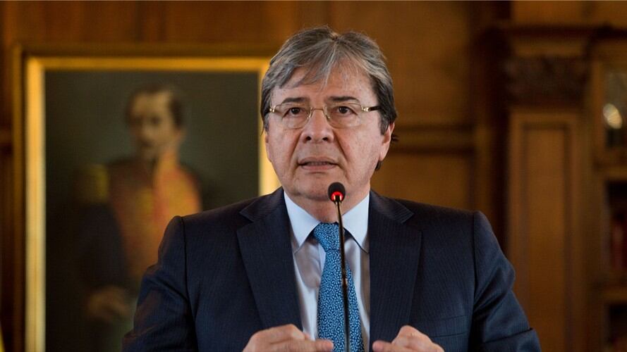 Carlos Hollmes Trujillo, cabeza de la diplomacia colombiana. Foto: Colprensa