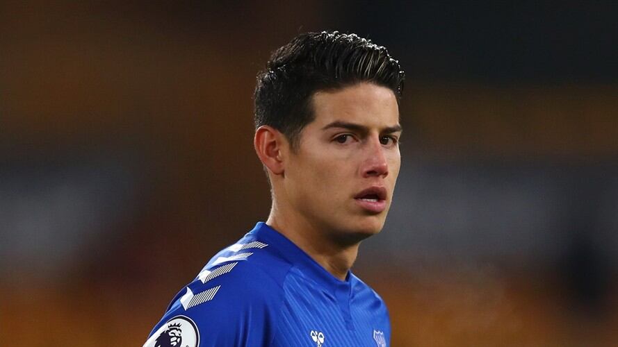 Everton reveló cuánto pagó por James Rodríguez. Foto: Marc Atkins/Getty Images