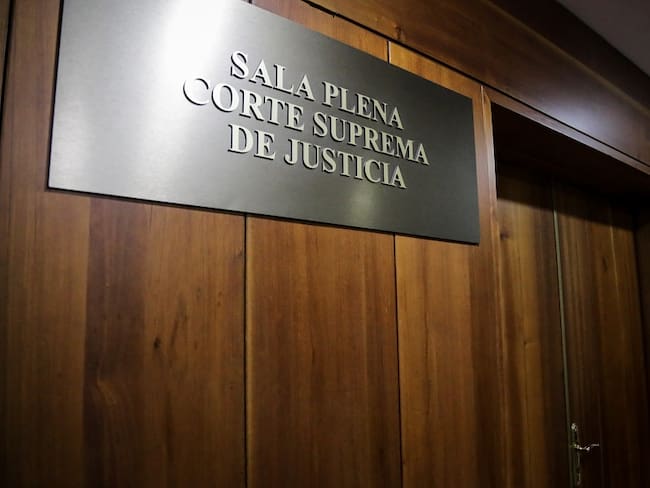 Sala plena de la Corte Suprema de Justicia. Foto: (Colprensa-Mariano Vimos)