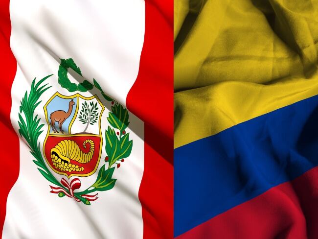 Colombia y Perú.