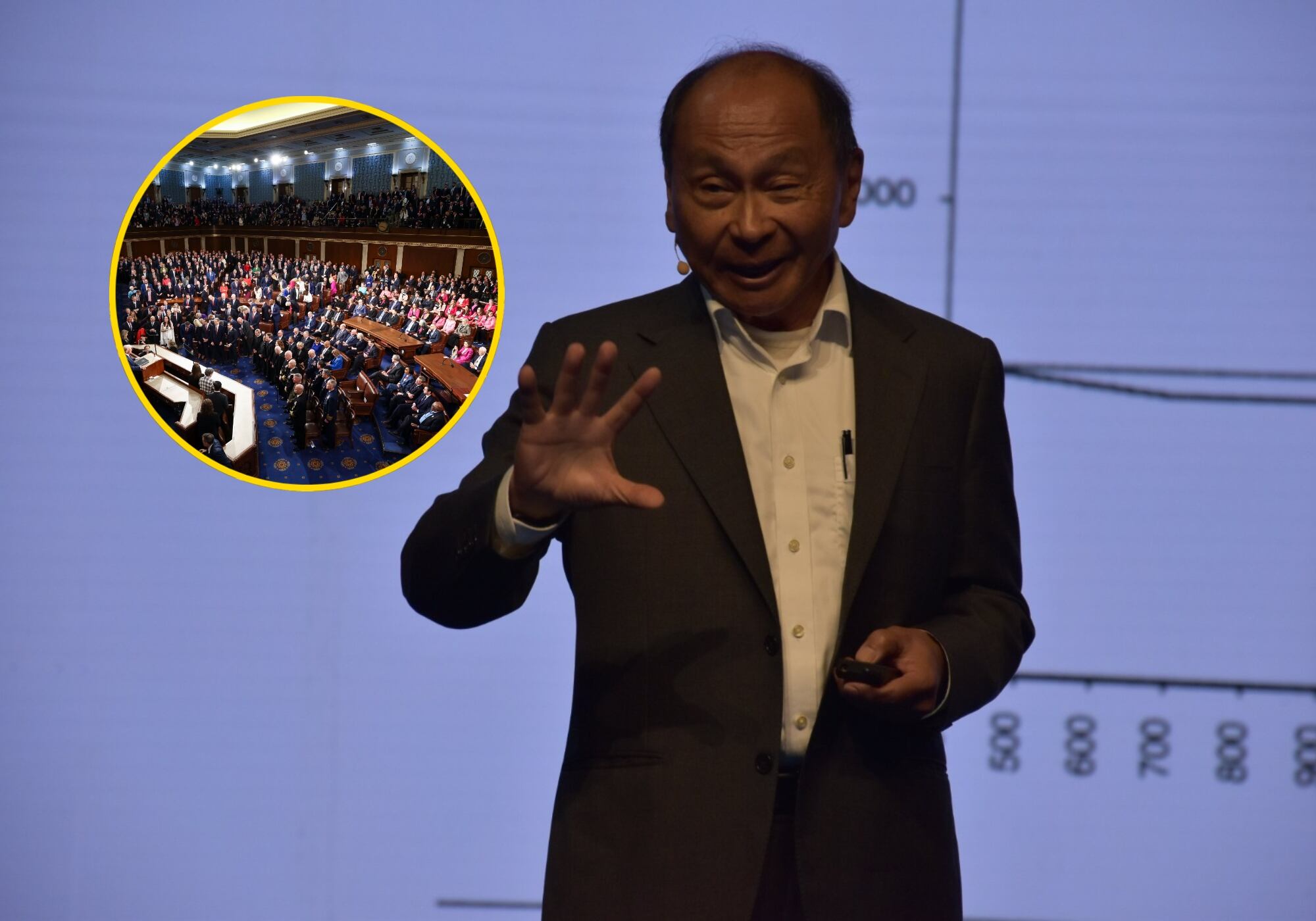 Francis Fukuyama no descarta que demócratas recuperen Congreso de EEUU tras elecciones del martes. Foto: Caracol Radio/ EFE.