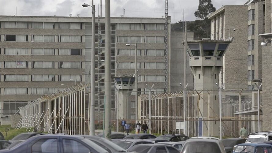 Juan Guillermo Monsalve, señalado testigo estrella en contra del senador Álvaro Uribe, se encuentra recluido en las casas fiscales de la cárcel de máxima seguridad La Picota. Foto: Colprensa