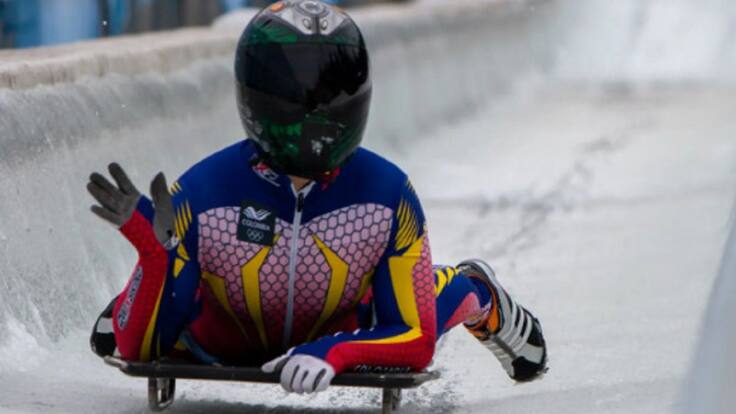 Laura Vargas y su sueño con Colombia en el Mundial de skeleton